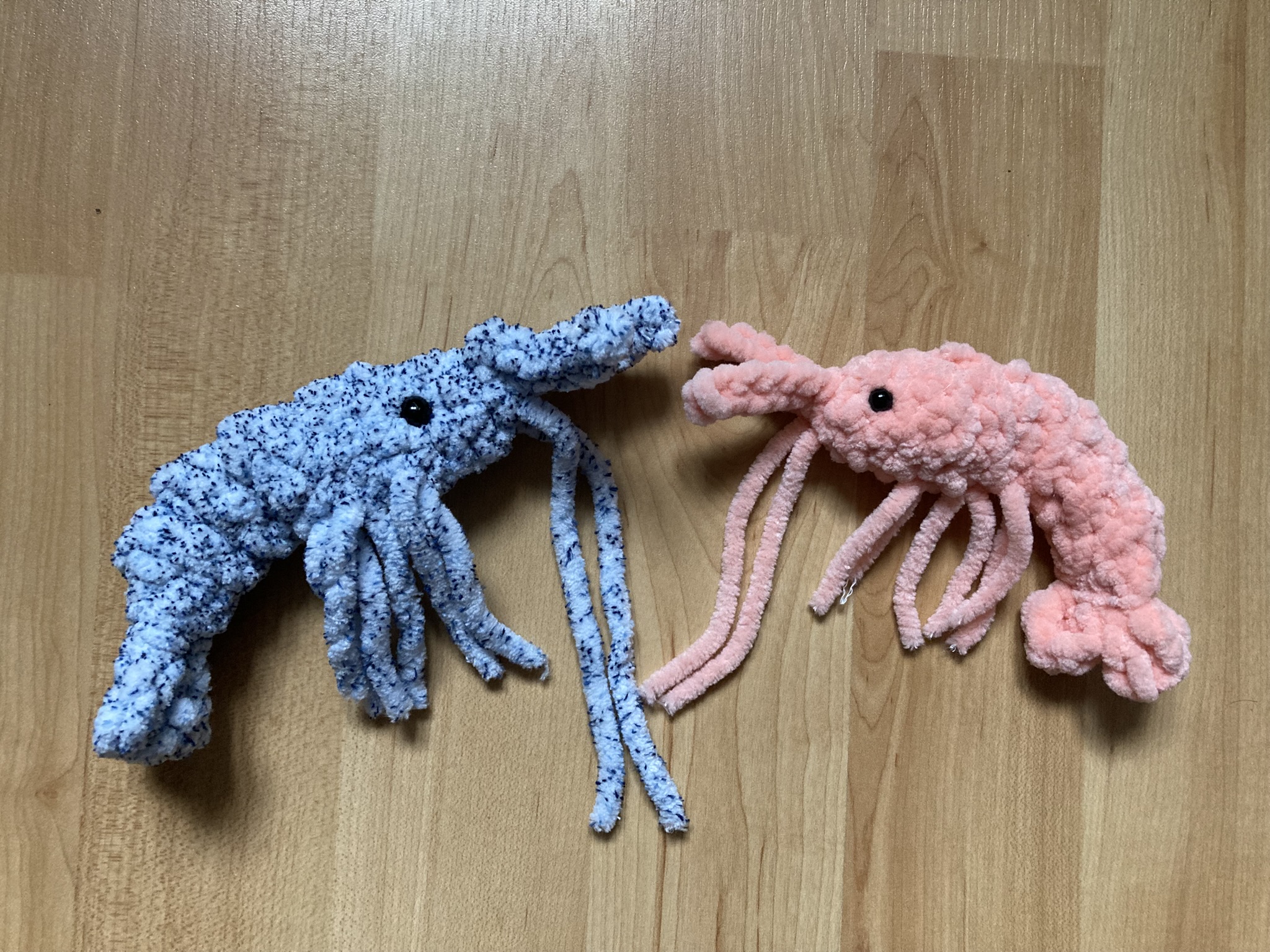 another pic of crochet shrimp